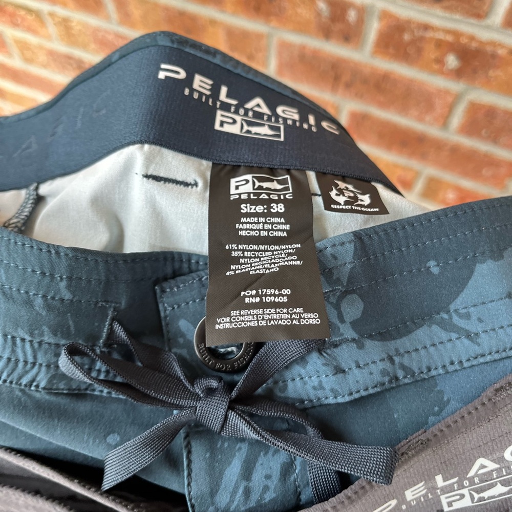 Pelagic Men's Swim Shorts in Slate Blue Camouflage 3 for the price of one!